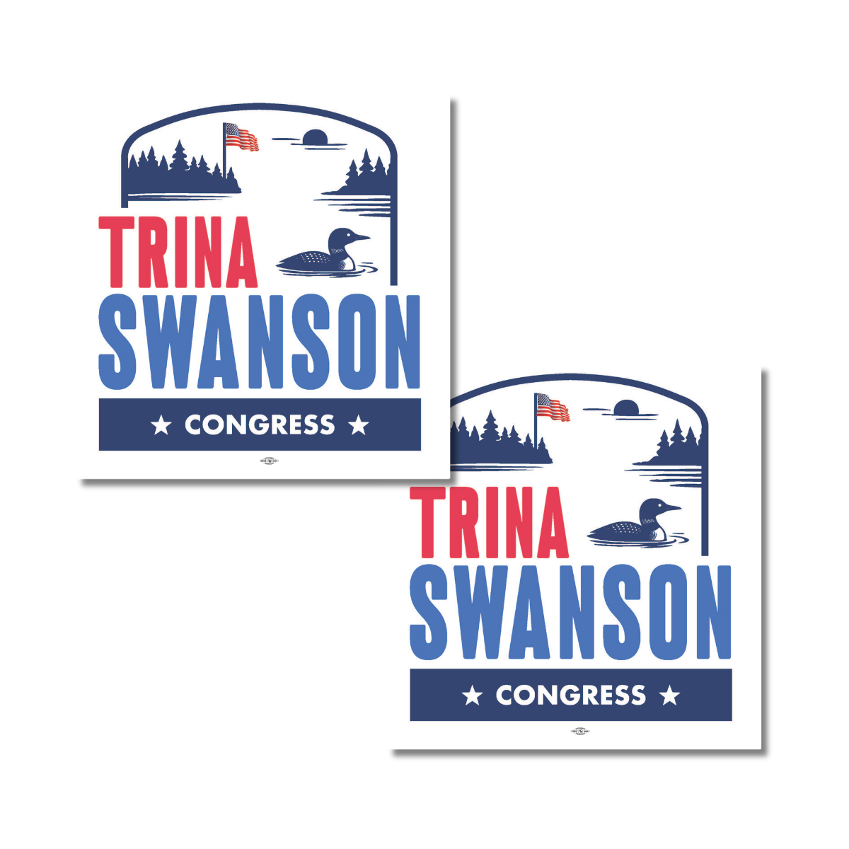Trina for Congress Sticker Pack