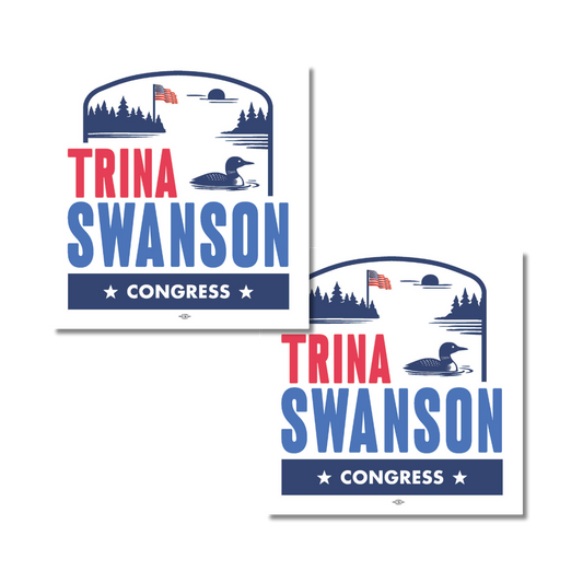Trina for Congress Sticker Pack